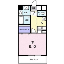 エルグレイス大手の物件間取画像